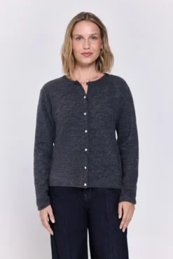 Cardigan de punto cierre botones