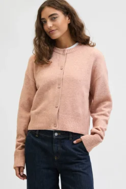 Cardigan de punto con botones