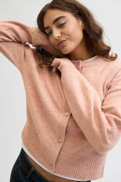 Cardigan de punto con botones