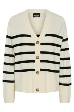 Cardigan fino de rayas