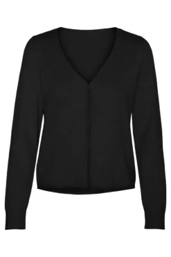 Cardigan reversible manga larga