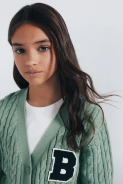 Cardigan varsity niña