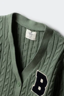 Cardigan varsity niña