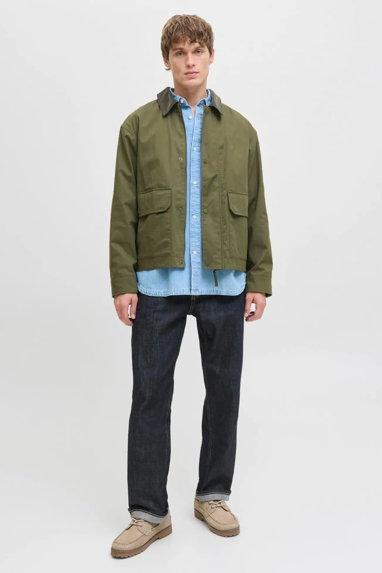 Cazadora regular fit