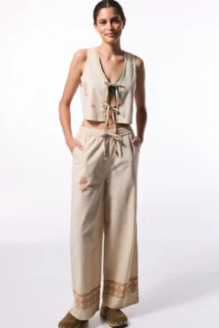 Chaleco boho beachwear