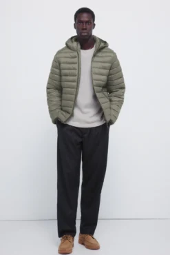 Chaqueta acolchada capucha