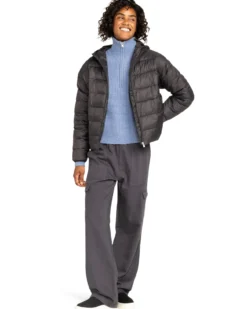 Chaqueta Acolchada con Capucha para Mujer