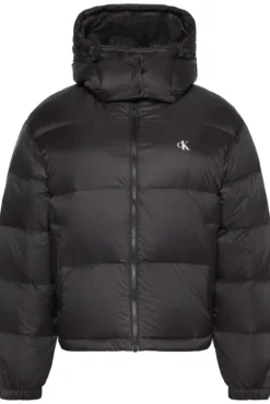 Chaqueta acolchada con logo