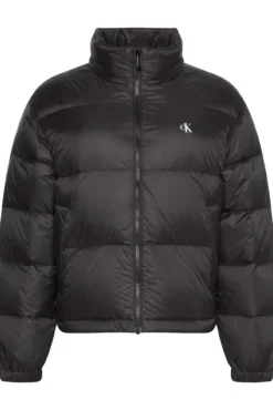 Chaqueta acolchada con logo