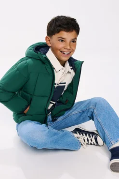 Chaqueta acolchada niño