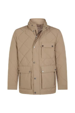 Chaqueta acolchada rombo