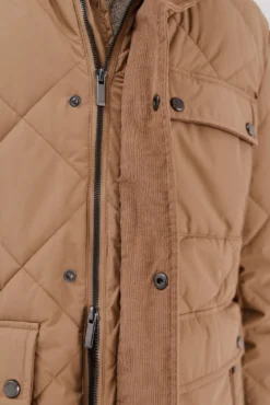 Chaqueta acolchada rombo
