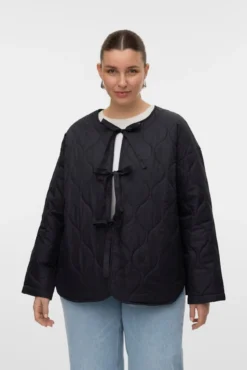 Chaqueta acolchada talla grande
