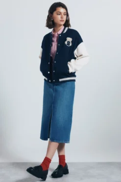 Chaqueta beisbolera oso