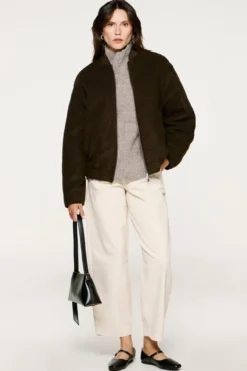Chaqueta bomber lana.