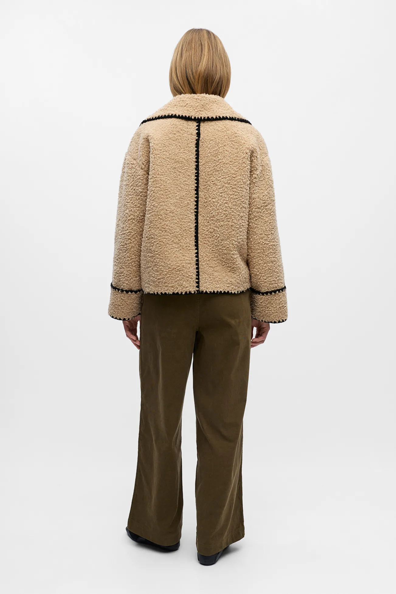 Chaqueta borreguillo sintético