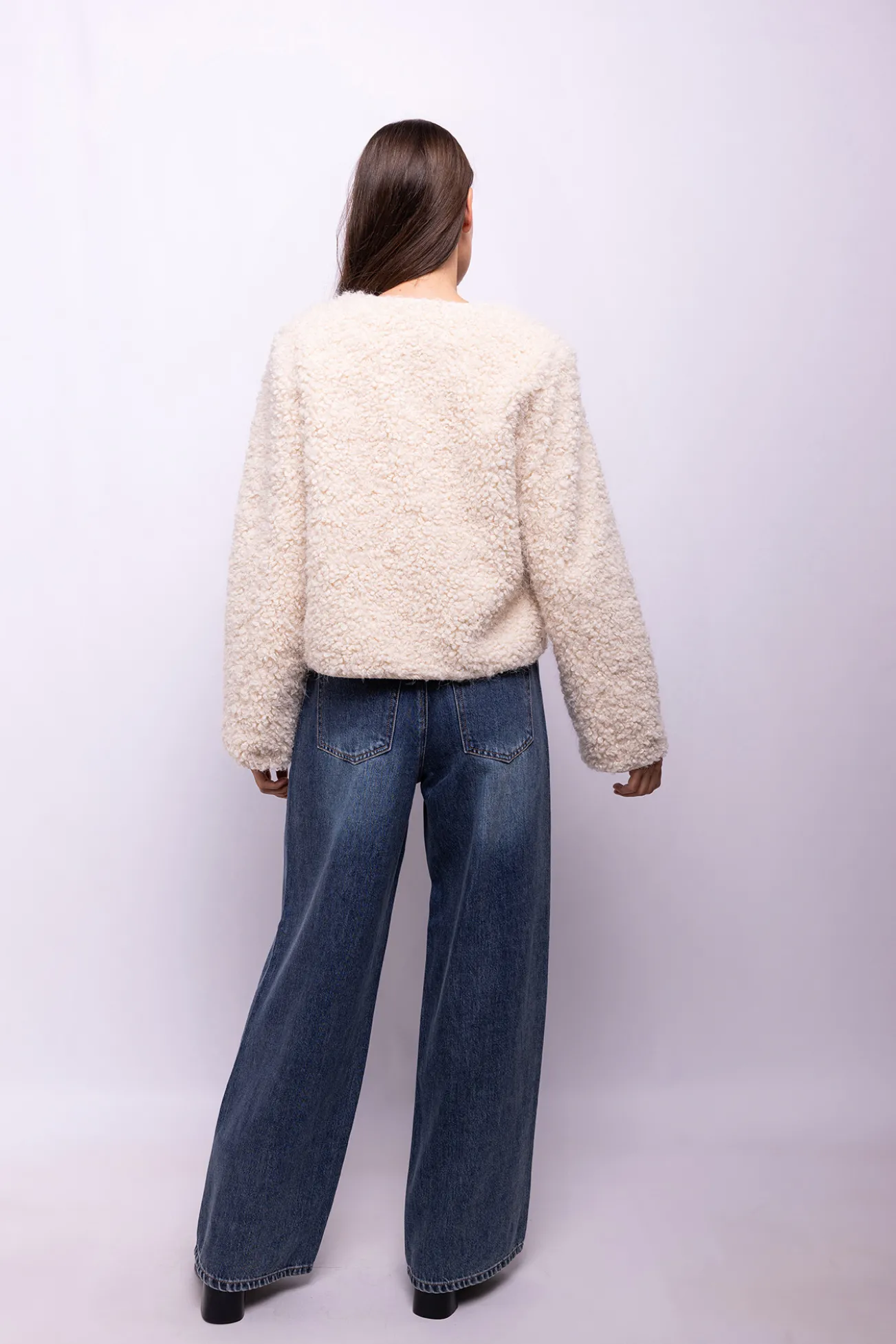 Chaqueta borreguillo sintético
