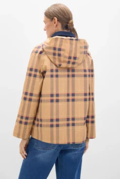 Chaqueta corta encerada