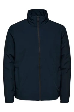 Chaqueta corta impermeable 100% sostenible