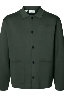 Chaqueta cárdigan con bolsillos 100% algodón orgánico