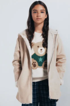 Chaqueta cremallera niña