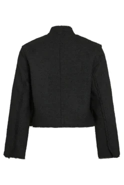 Chaqueta de paño con botones