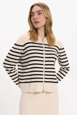 Chaqueta de punto con viscosa