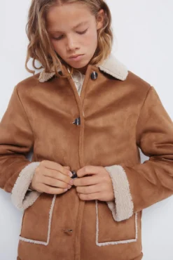 Chaqueta doble faz niña