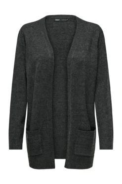 Chaqueta larga de punto