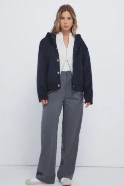Chaqueta marinera capucha