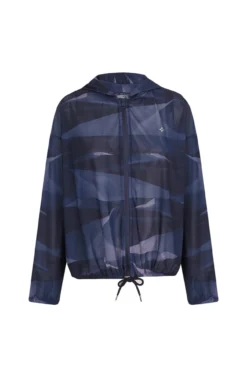 Chaqueta mesh tejido técnico ligero