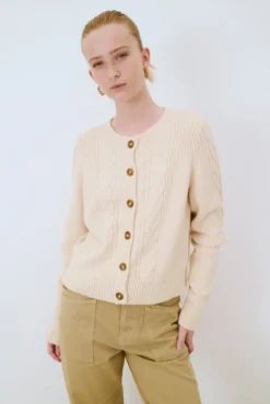 Chaqueta punto botones