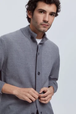 Chaqueta punto botones