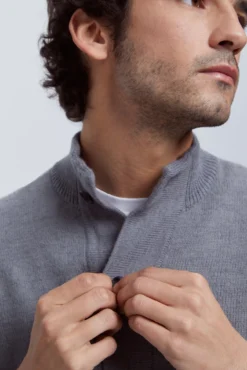 Chaqueta punto botones