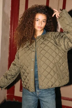 Chaqueta quilted ligera