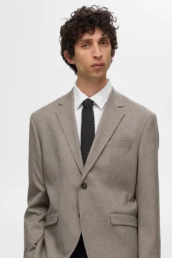 Corbata de puntitos 100% lana.