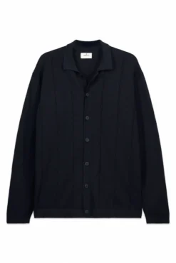 Cárdigan botones cuello polo