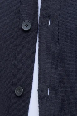 Cárdigan cuello polo