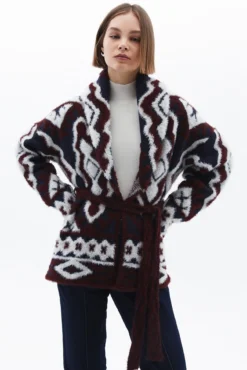 Cárdigan jacquard