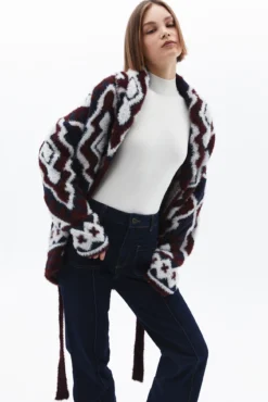Cárdigan jacquard