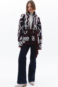 Cárdigan jacquard