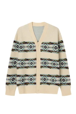 Cárdigan jacquard colores