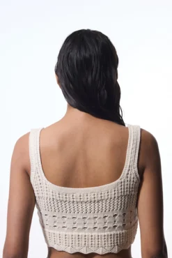 Crop top algodón