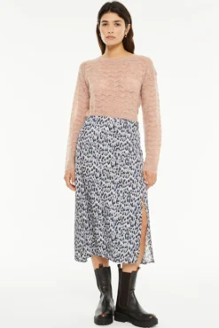 Falda animal print