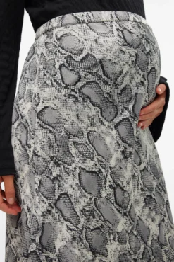 Falda animal print maternity