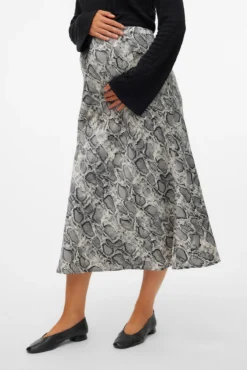Falda animal print maternity
