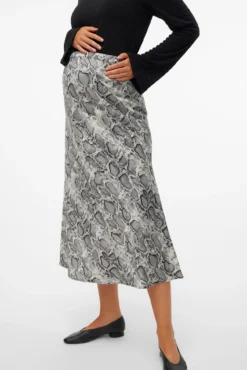 Falda animal print maternity