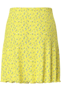 Falda corta de flores