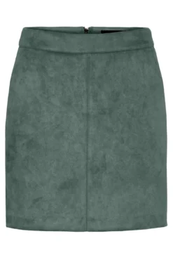 Falda corta de material ultra sueve