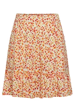 Falda corta de mujer